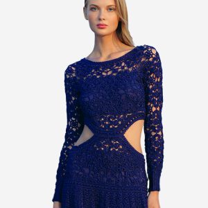 D439 Alnich night dress navy